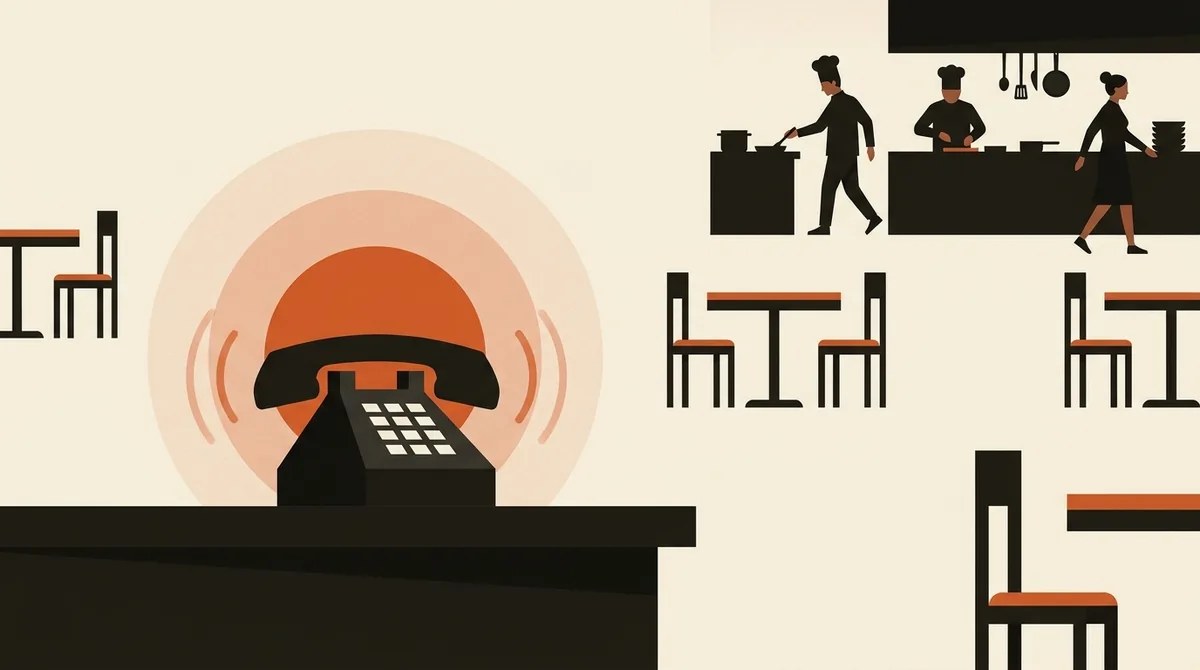 Assistente Vocale AI per Ristoranti: Prenotazioni H24, Meno No-Show, Upsell