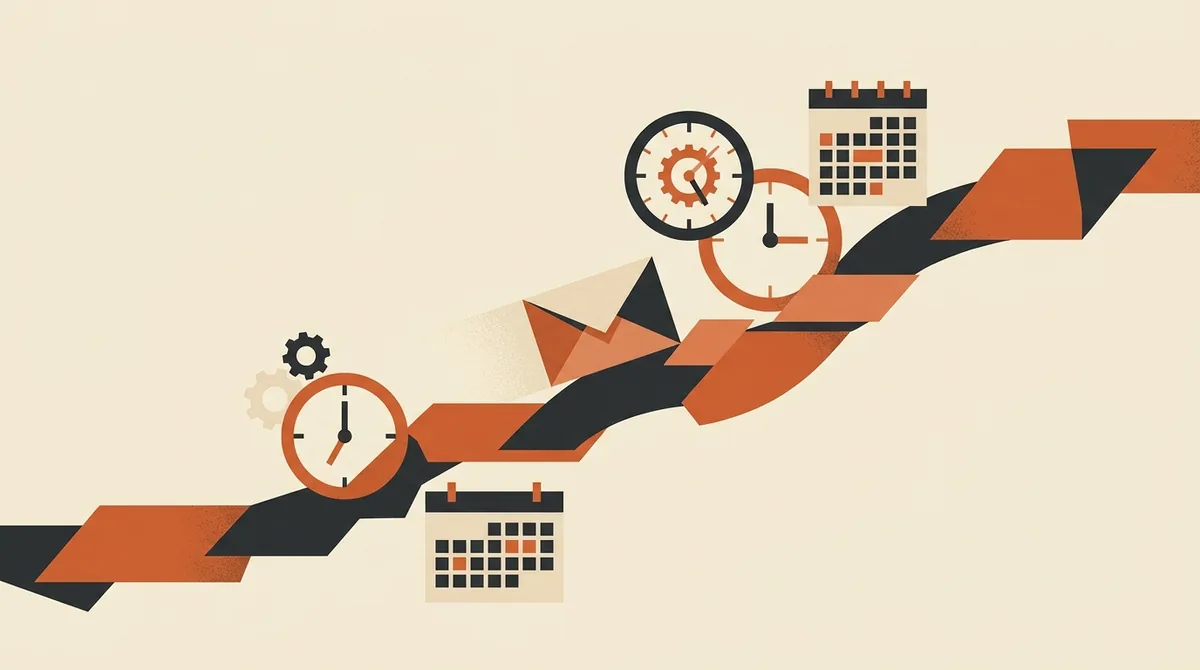 Illustrazione della sequenza win-back e dei momenti giusti per inviare l'email